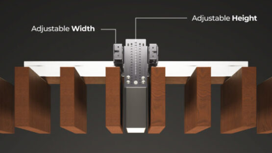 Slat Ceiling Universal Mounting